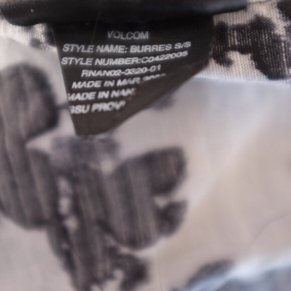 Volcom boy burres grey and black Shirt - Picture 7 of 8